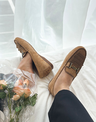 [돈피가죽] 로쉐 로퍼 3cm (822C1)