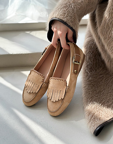 [돈피가죽] 베로나 로퍼 3cm (926C6)