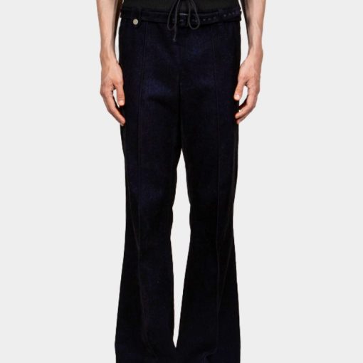 테일러드 트랙 팬츠 블랙/네이비 SS24 PT 004 A