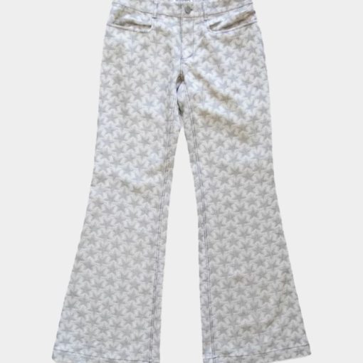 갈라 플레어 팬츠 (그레이/베이지)